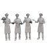 male chef in 4 poses - Thumbnail 5