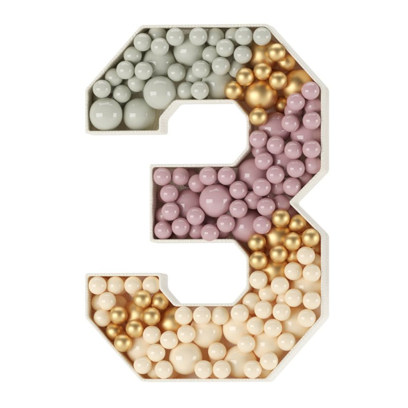 balloon in number for birthday - Image 3