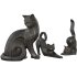 3 Cat Set Statue - Thumbnail 2