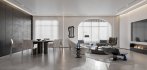Modern living room and dining room interior scene - Thumbnail 3