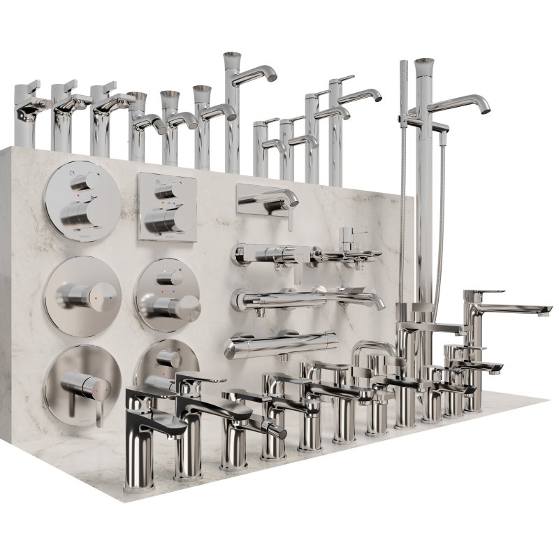 Bathroom Faucets Taps Set by DURAVIT AG - Image 4