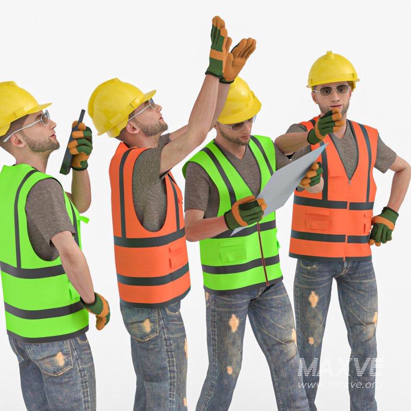 Construction Engineer 04 pose - Image 2