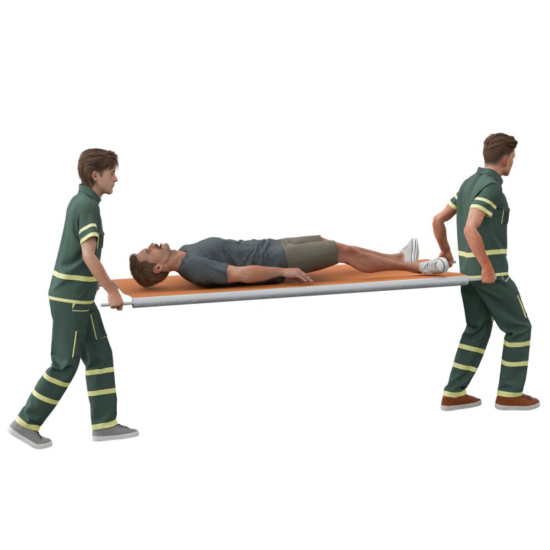 Emergency with Stretcher - Image 2