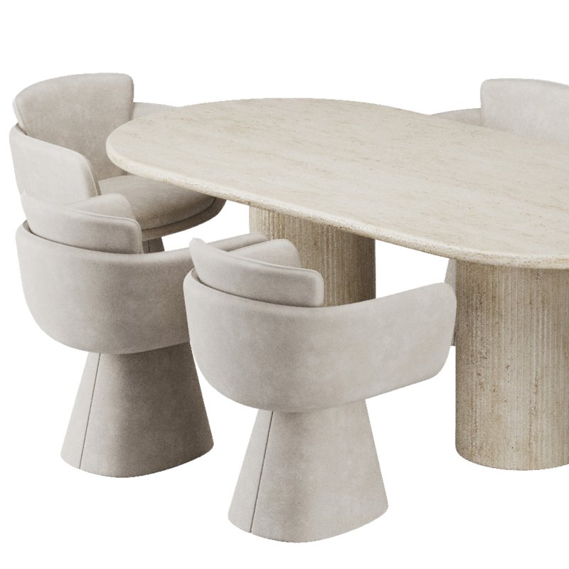 Dinning chair and table304 - Image 6