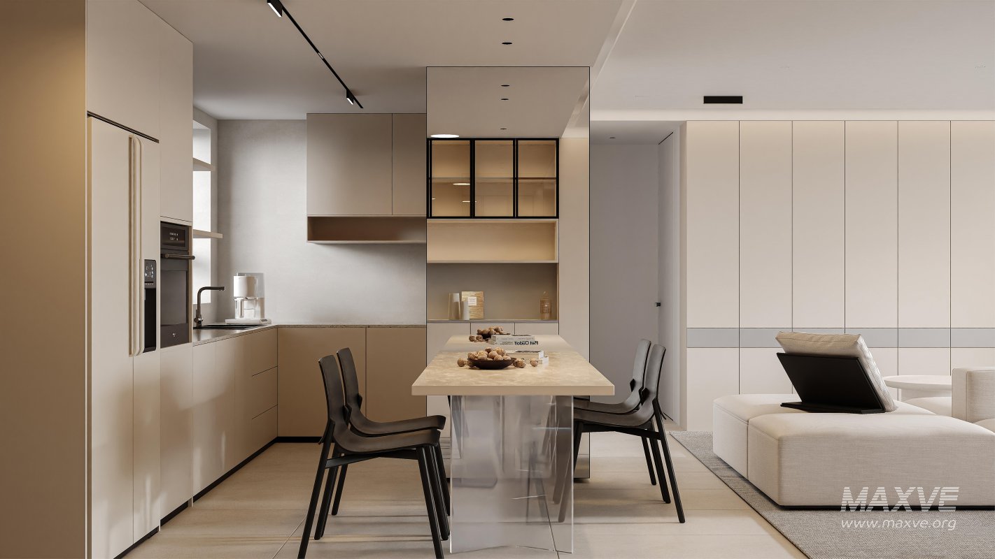 living room dining room kitchen - Image 4