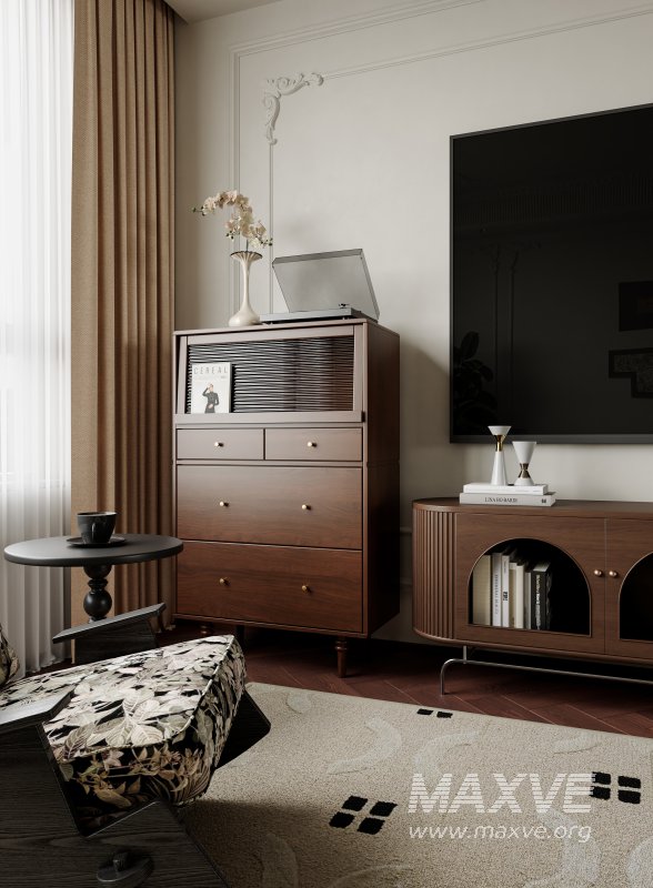 Medieval living and dining room - Image 9