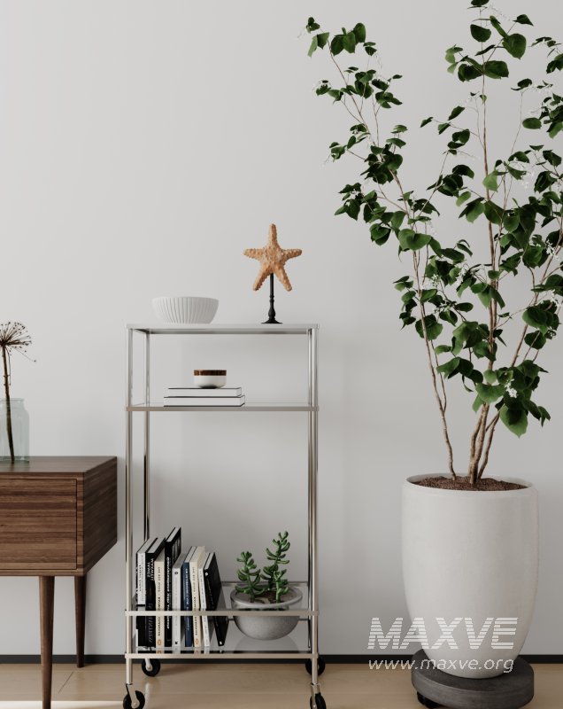 Modern living room and dining room interior scene - Image 10