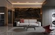 Modern living room and dining room interior scene - Thumbnail 9