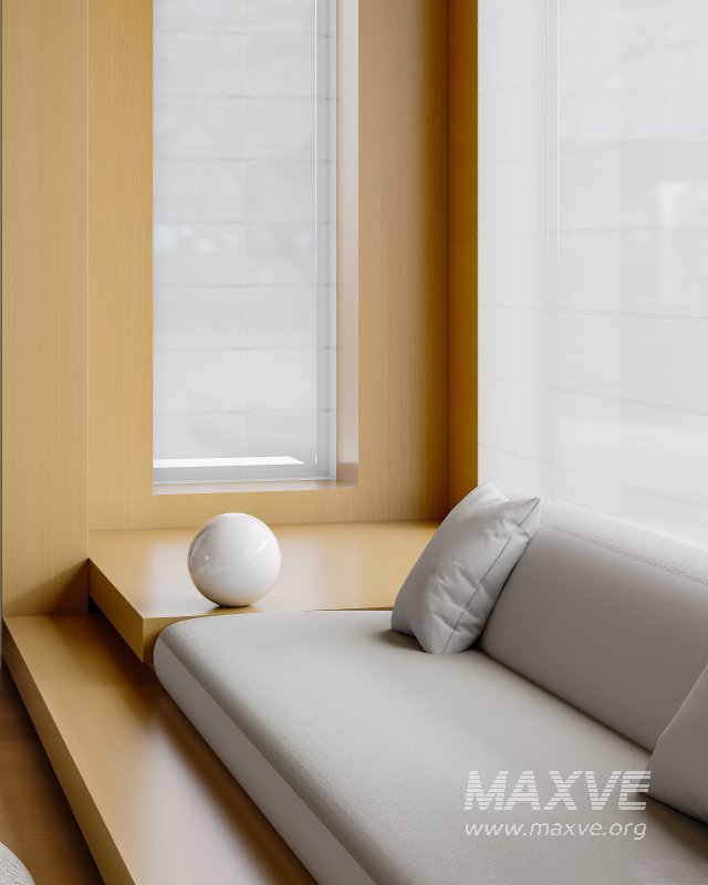 Modern living room and dining room interior scene - Image 5