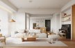 Modern living room and dining room interior scene - Thumbnail 2