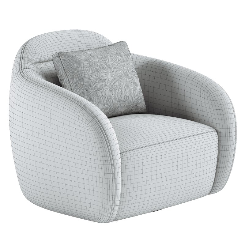Ismo Swivel Lounge Chair - Image 2