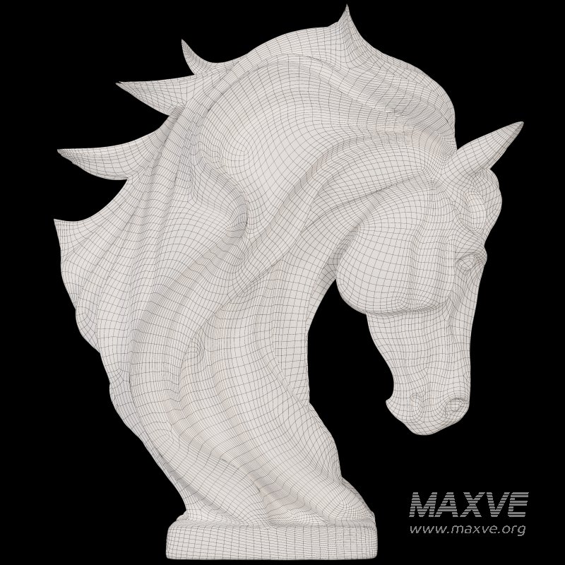 Horse Head Statue - Image 4