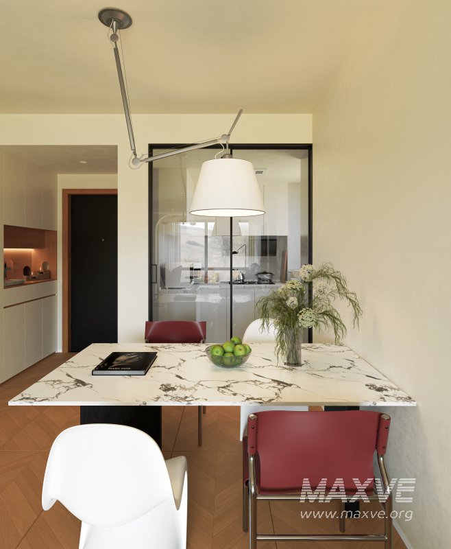 Modern living and dining room - Image 4