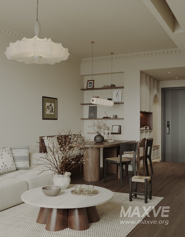 Eclectic living and dining room - Image 3