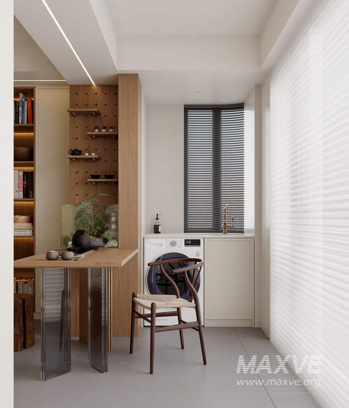 Eclectic living and dining room - Image 4