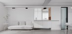 Modern living room and dining room interior scene - Thumbnail 1