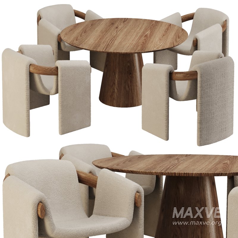 Dinning chair and table308 - Image 6