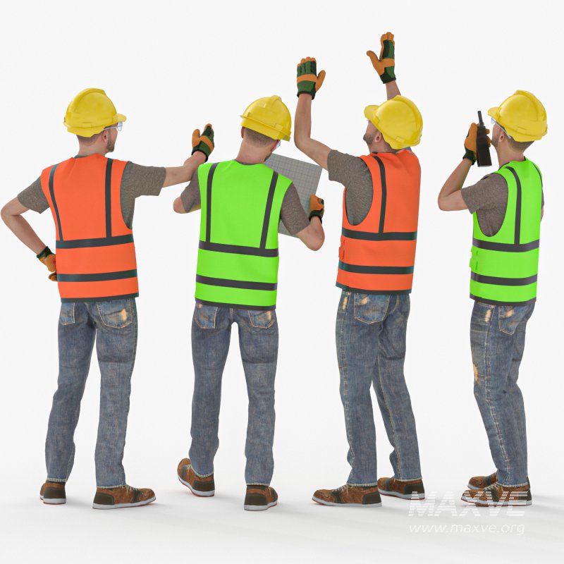 Construction Engineer 04 pose - Image 1