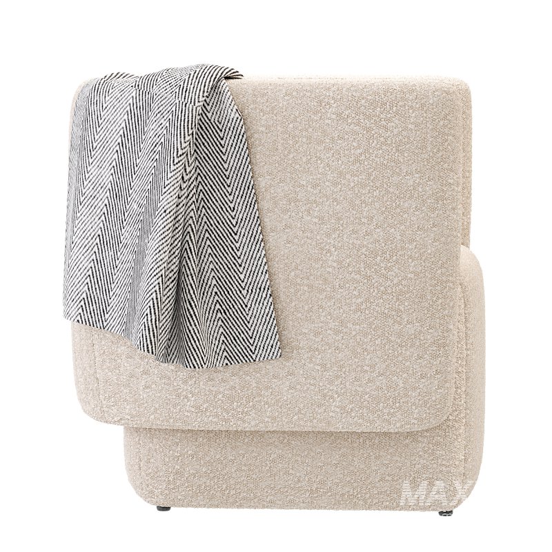 Linus Upholstered Armchair - Image 3