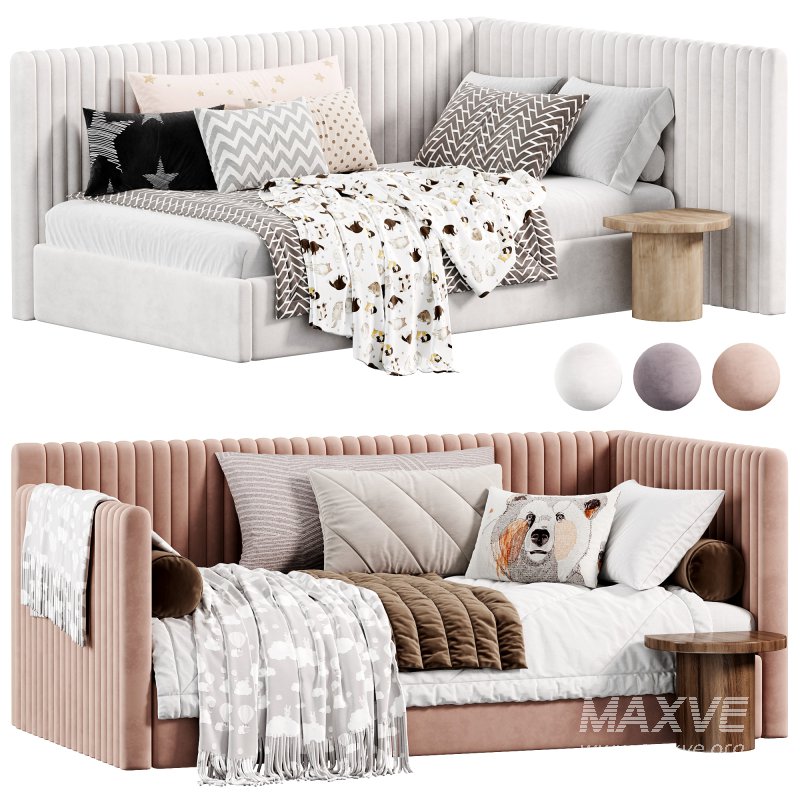 Corner bed Danny kids narrow panels by sensorsleep - Image 4