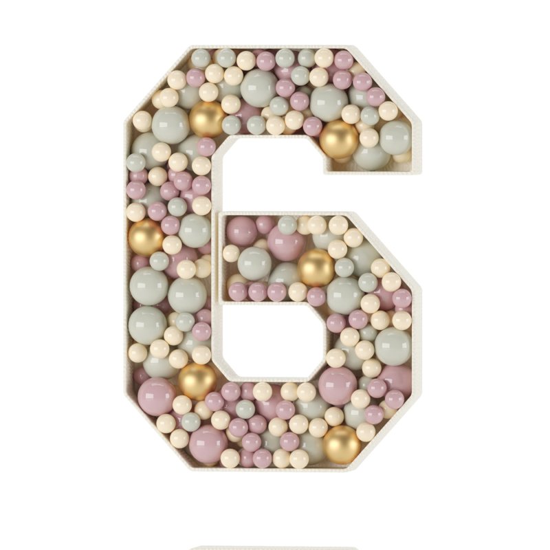 balloon in number for birthday - Image 1