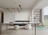 Modern living room and dining room interior scene - Thumbnail 3