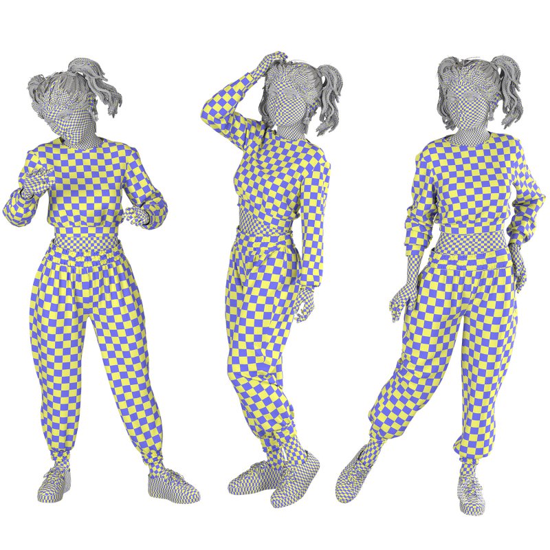 Casual Teenager 03 poses - Image 4