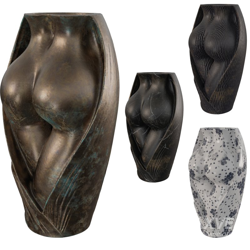 4 Type Material Butt Pot - Image 2