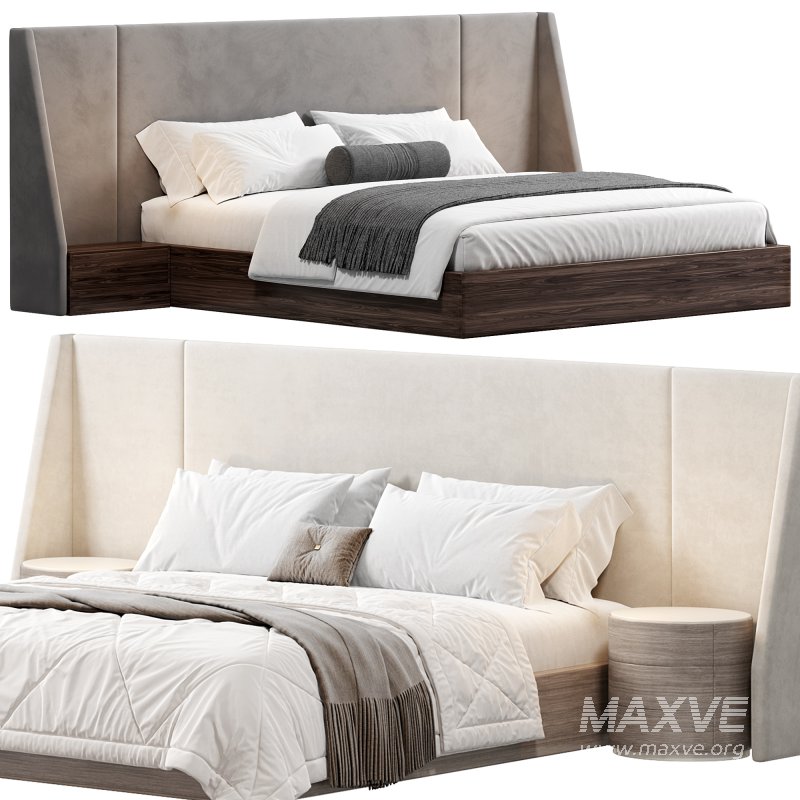 Nova Domus Janice Modern Bed and Nightstands by modishstore - Image 5