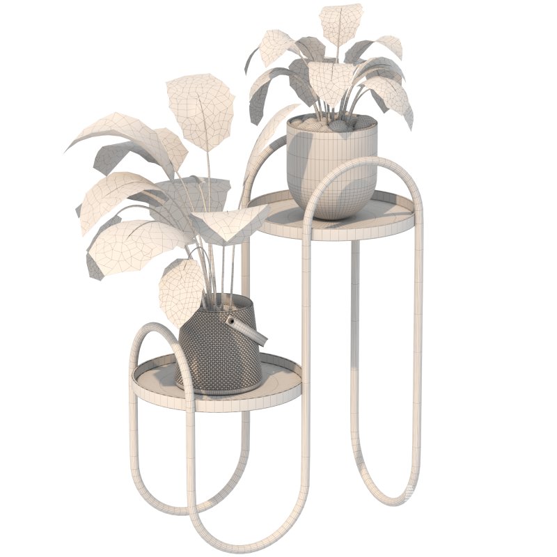 Metal Plant Set 03 - Image 4