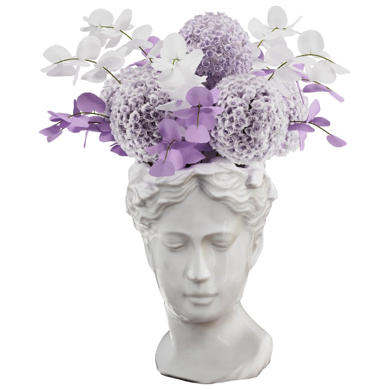Face Vase Decoration - Image 1