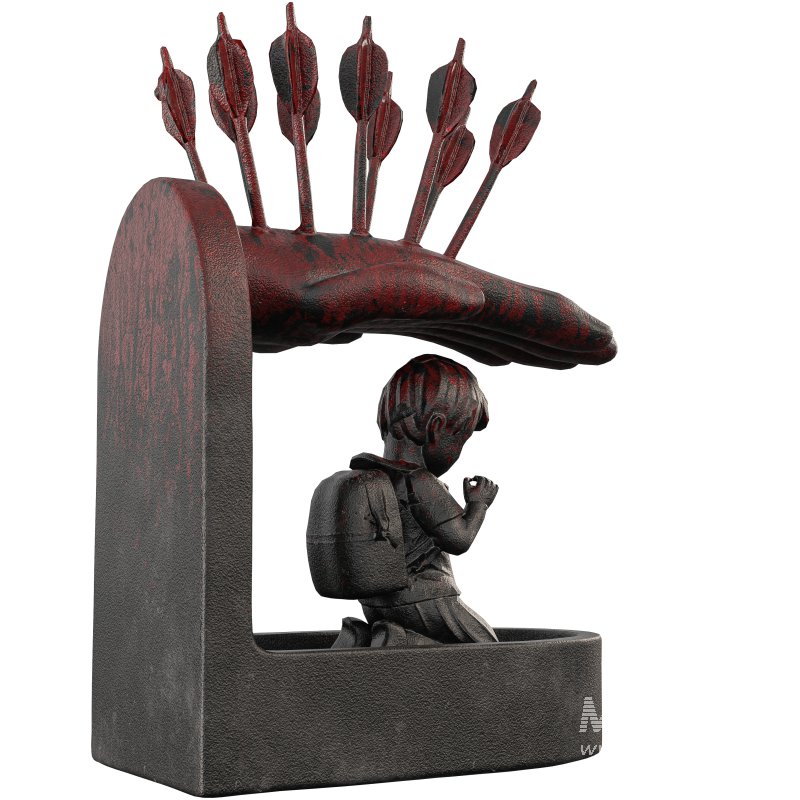 Prayer Boyl Statue - Image 5