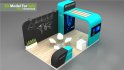 Exhibition Booth 3D Model - Thumbnail 3