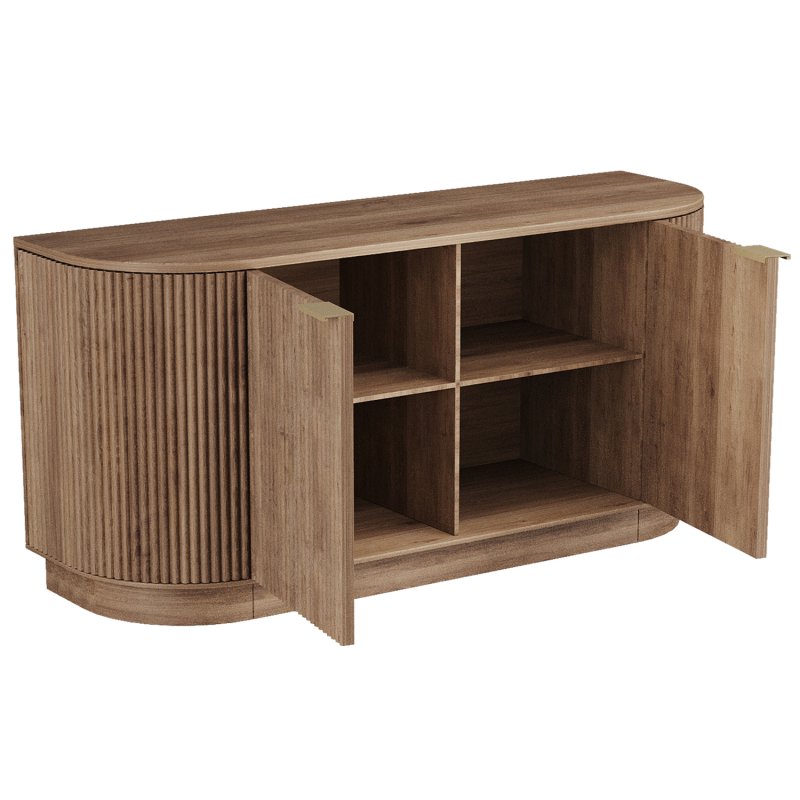 Oxford Buffet Greige Oak - Image 2