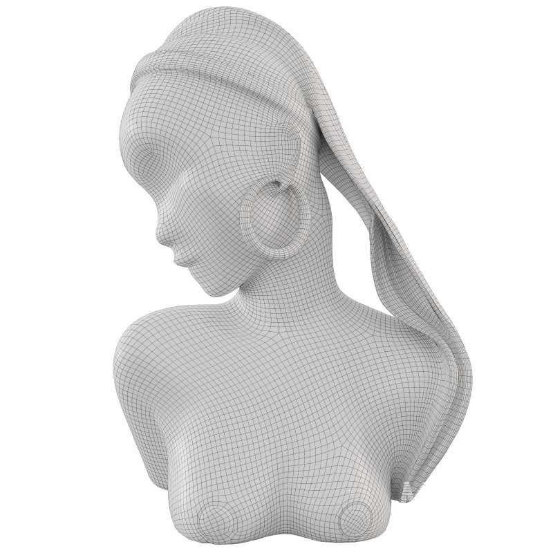 Old African Stone Sattue - Image 4