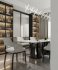 Modern living room and dining room interior scene - Thumbnail 6