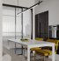 Modern living room and dining room interior scene - Thumbnail 6