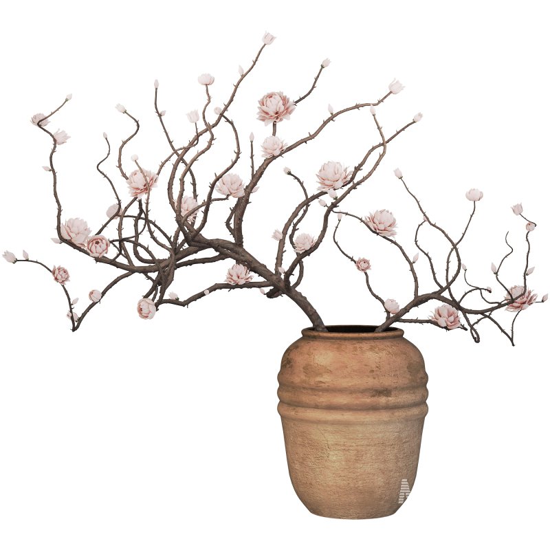 Plants Bouquet Vase 32 - Image 1