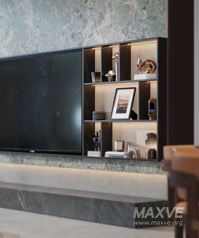 Luxurious living room and dining room - Image 4