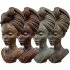 Elegant Braided Bust Sculpture - Thumbnail 2