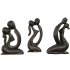 Antique Kissing Set Statue - Thumbnail 3