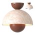 Nerio Travertine Ceiling Light - Thumbnail 2