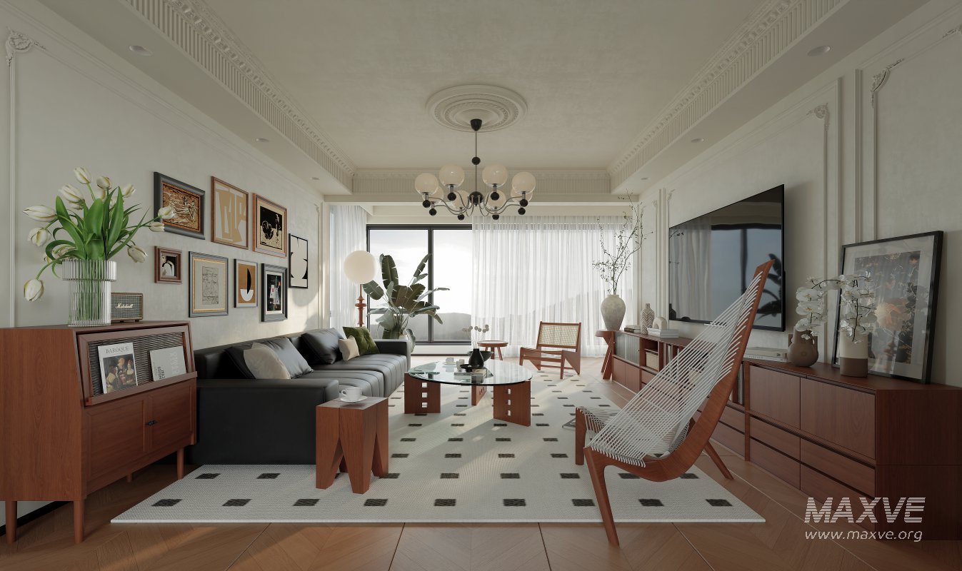 Eclectic living and dining room - Image 2