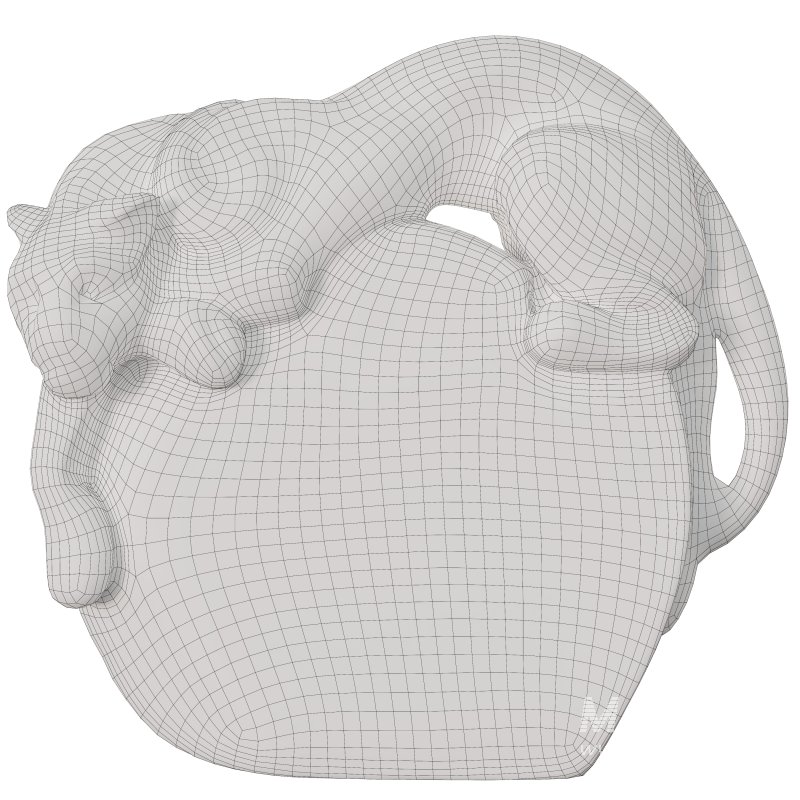 Antique wild Cat Statue - Image 1