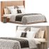 Bed With High Headboard Norman By Lavsit - Thumbnail 2