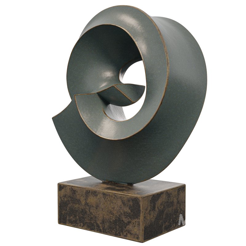 Infinity Loop Sculpture Modern Abstract - Image 2