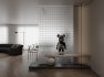 Modern living room and dining room interior scene - Thumbnail 6