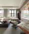 Modern living room and dining room interior scene - Thumbnail 9