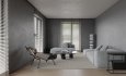 Modern living room and dining room interior scene - Thumbnail 1