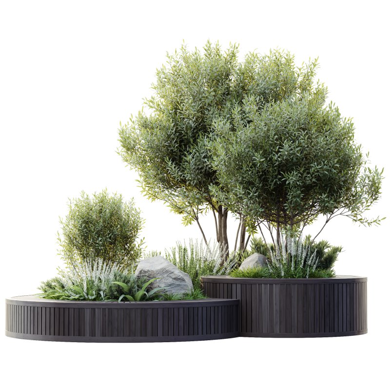 AV OutdoorPlant Landscape Alpine Hill Architectural Design Garden Greenery03 - Image 1